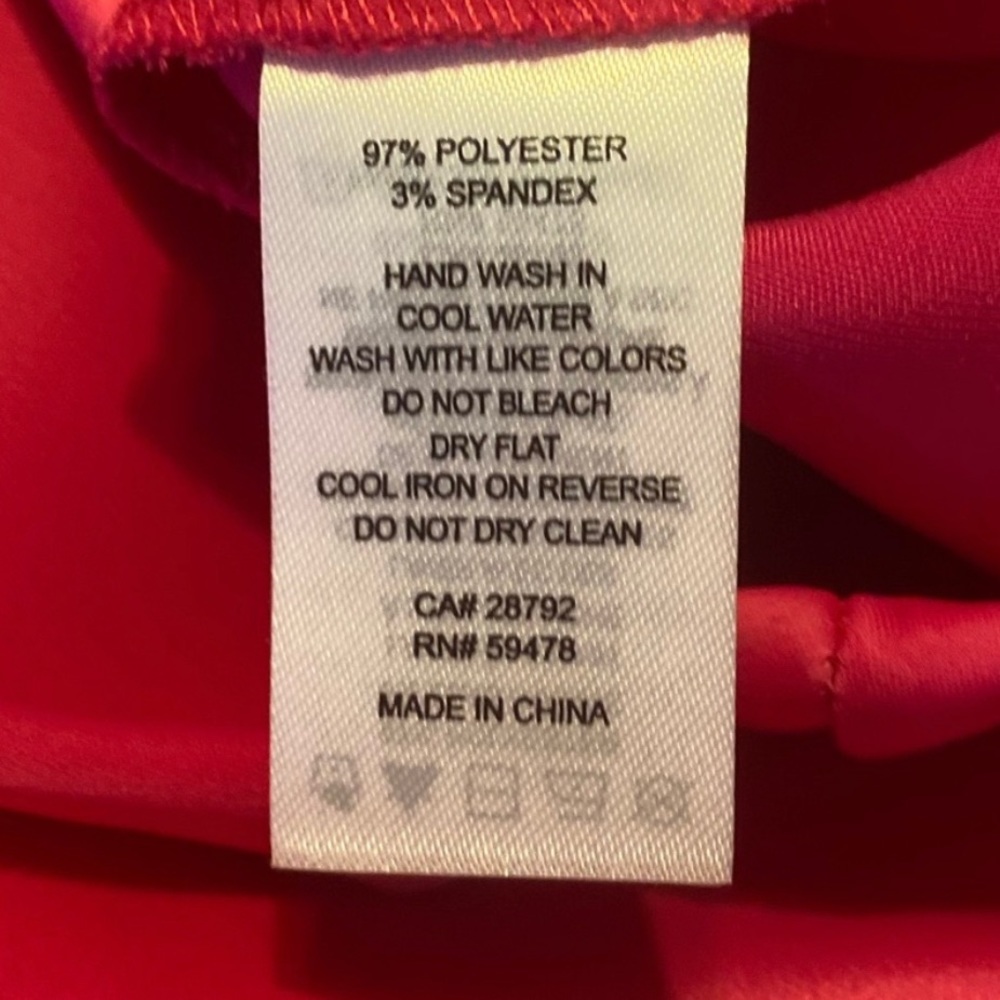 Barbie Pink Satin-Finish Midi Skirt 0092 - Picture 4 of 5